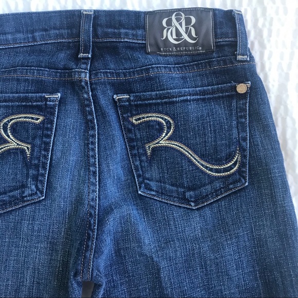 Rock & Republic capri jeans size 27 - Picture 2 of 15